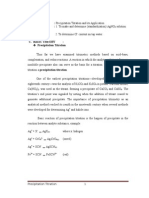 Precipitation Titration 1