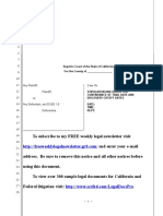 Sample Stipulations and Orders For California