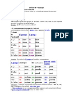 Present de L'indicatif