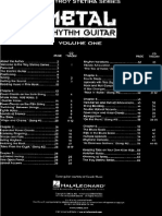 Heavy Metal Rhythm Guitar Vol 1 Español