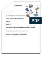 Redes Alambricas e Inalámbricas