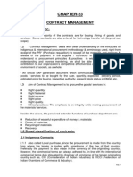 CHAPTER-23 Contract Management PDF