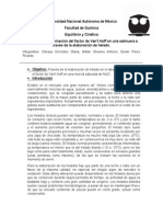 Práctica 5. Determinación Del Factor de Van't Hoff en Una Salmuera A Través de La Elaboración de Helado.