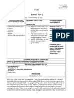 Lesson Plan 1: Grade/Subject: 1/math Unit: Addition Lesson Duration: 40 Mins