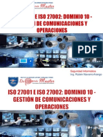 Gestión de Comunicaciones y Operaciones