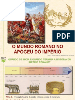 O Mundo Romano No Apogeu Do Imperio