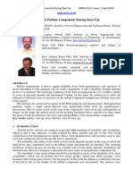 Life Time Deterioration of Turbine Components