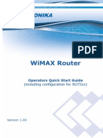 Wimax Router: (Including Configuration For Rut5Xx)