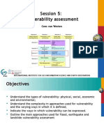 Session 5: Vulnerability Assessment: Cees Van Westen