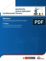 La Sociedad Del Conocimiento y Su Impacto en La Educación