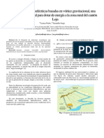 Microcentrales Hidroeléctricas Basadas en Vórtice Gravitacional, Una Solución Potencial para Dotar de Energía A La Zona Rural Del Cantón Loja