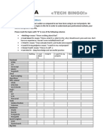 Tech Bingo! : Aliev@