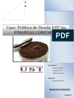 Política de Deuda en UST Inc