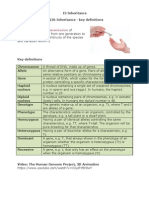 13 Inheritance Biology Notes IGCSE 2014 PDF