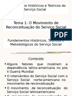 O Movimento de Reconceituação Do Serviço Social