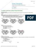 Clasificacion de Las Fracturas de Pelvis