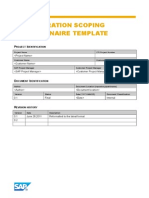 Data Migration Approach and Strategy Template