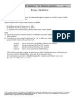 Buffer Equilibrium FR Worksheet