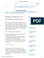 Theme Detection - Logical Reasoning PDF