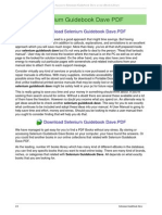 Selenium Guidebook Dave PDF