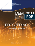 DEMI 2011 Proceedings