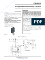 Off-Line Quasi-Resonant Switching Regulators: STR-X6769