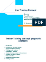 TNA4 - Trainer Training