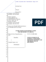 Melendres # 1396 - Zullo Subpoena