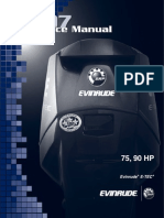 Evinrude E-Tec Outboard Motor Service Manual Repair 75hp 90hp 2007 PDF