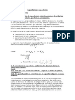 Capacitancia y Capacitores