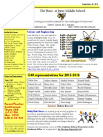 The Buzz at Irmo Middle School ": Science and Engineering