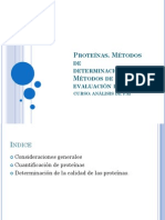 Determinacion de Proteinas PDF