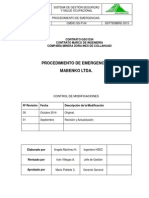 Procedimiento de Emergencias Rev 1 (Angela Martinez)