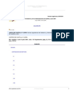 Ley Del Gobierno y de La Administración de Castilla y León 2001 Ley Num. 3-2001, de 3 Julio - LCyL - 2001 - 275 PDF