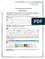 Elaboracion de Presentaciones Electronicas