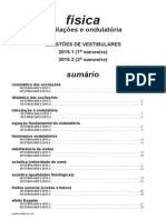 Física - Oscilações e Ondulatória - Questões de Vestibulares de 2015 PDF