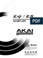 Akai Z4-8 Manual