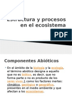 Estructura y Procesos en El Ecosistema