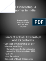 Dual Citizenship