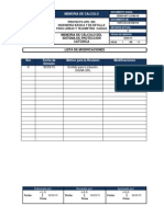 Memoria de Calculo de Proteccion Catdica