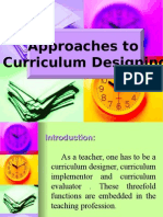 Crafting The Curriculum