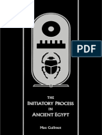 The Initiatory Process in Ancient Egypt - Max Guilmot