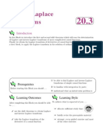 Further Laplace Transforms: Prerequisites