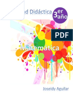 Unidad Didactica de Matemática de 7mo