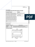 CD4029BC Presettable Binary/Decade Up/Down Counter