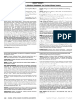 Poster Session: Food/Nutrition Science Education Management Food Services/Culinary Research