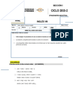 Examen Final Ingles Viii