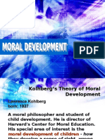 Lawrence Kolhberg's Moral Development