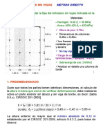 Método de Resolución de Entrepisos Sin Vigas