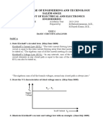 EE6201Circuit Theory Unit 1,2,3,4,5